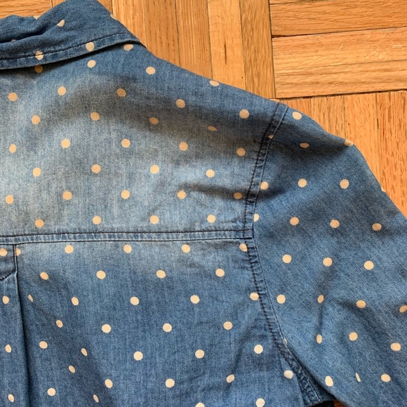 Polka dots jean shirt - Picture 4 of 4